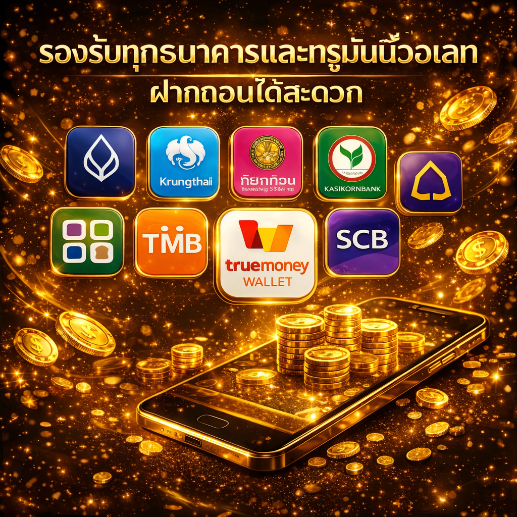 G2G123 รองรับทุกธนาคารและทรูวอเลท